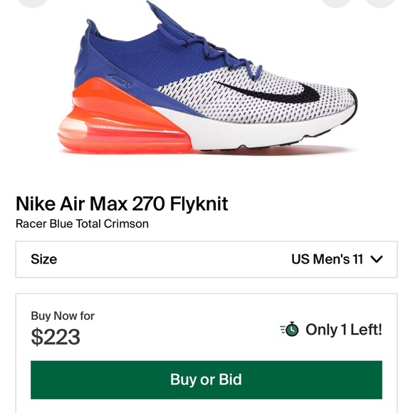 Nike airmax 270 flyknit - Picture 2 of 5